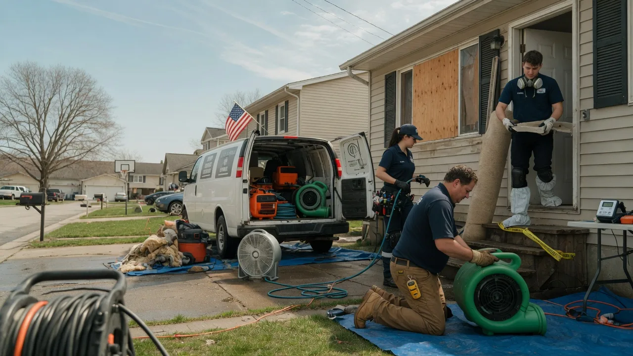 Water Damage Restoration in Tyro, VA near me